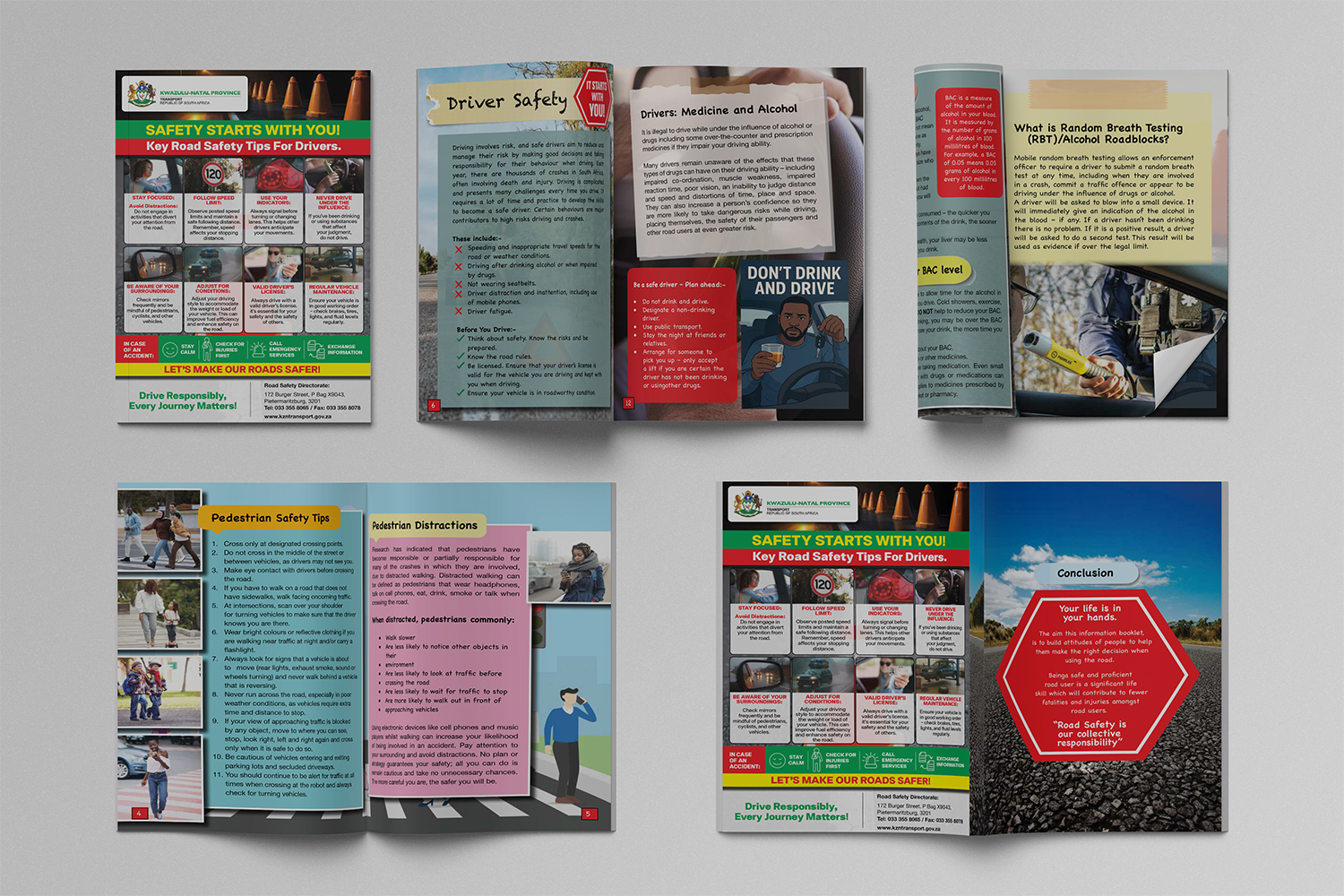 A5 Leaflet and booklet